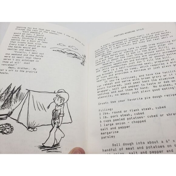 Wondrous Wyoming By James W. Ballard 1990 Humorous Stories and Recipes - Picture 5 of 8